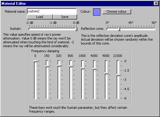 Material editor