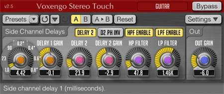 Voxengo Stereo Touch 2.5 Screenshot