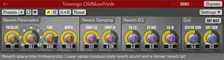 Voxengo OldSkoolVerb 2.1 Screenshot