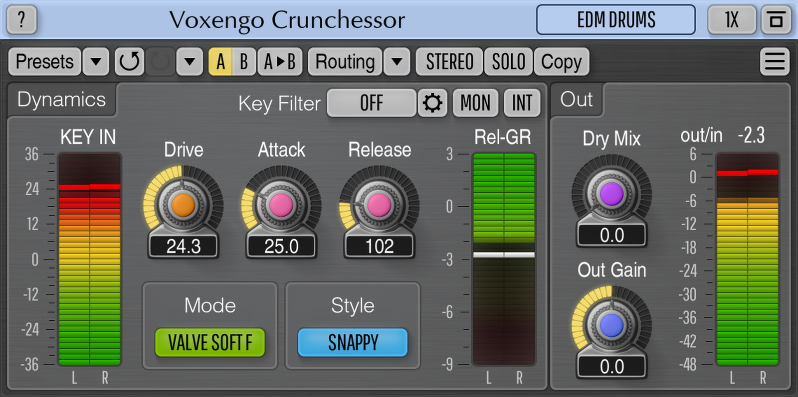 Click to view Voxengo Crunchessor 2.8 screenshot