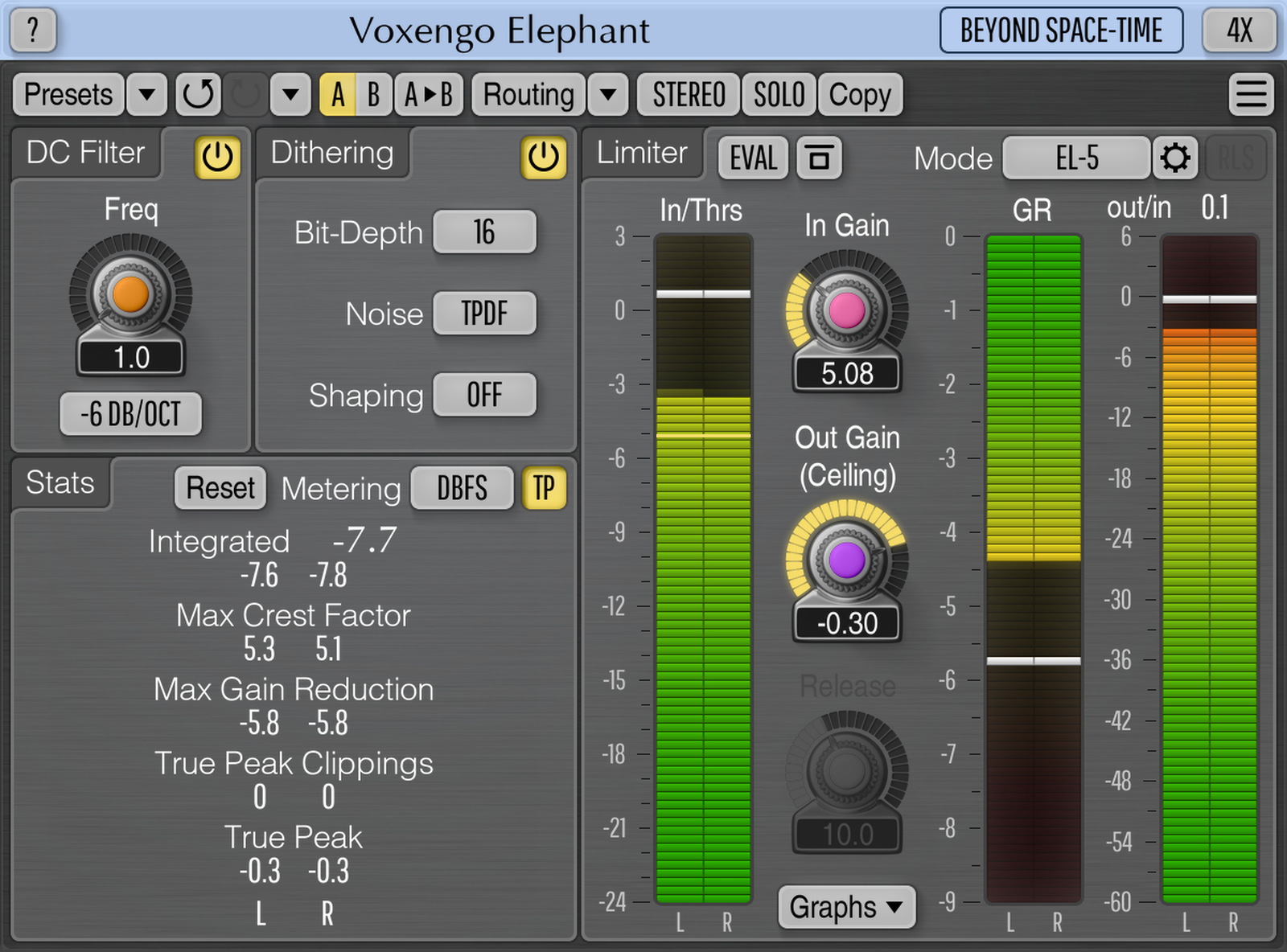 Screenshot for Voxengo Elephant 3.9