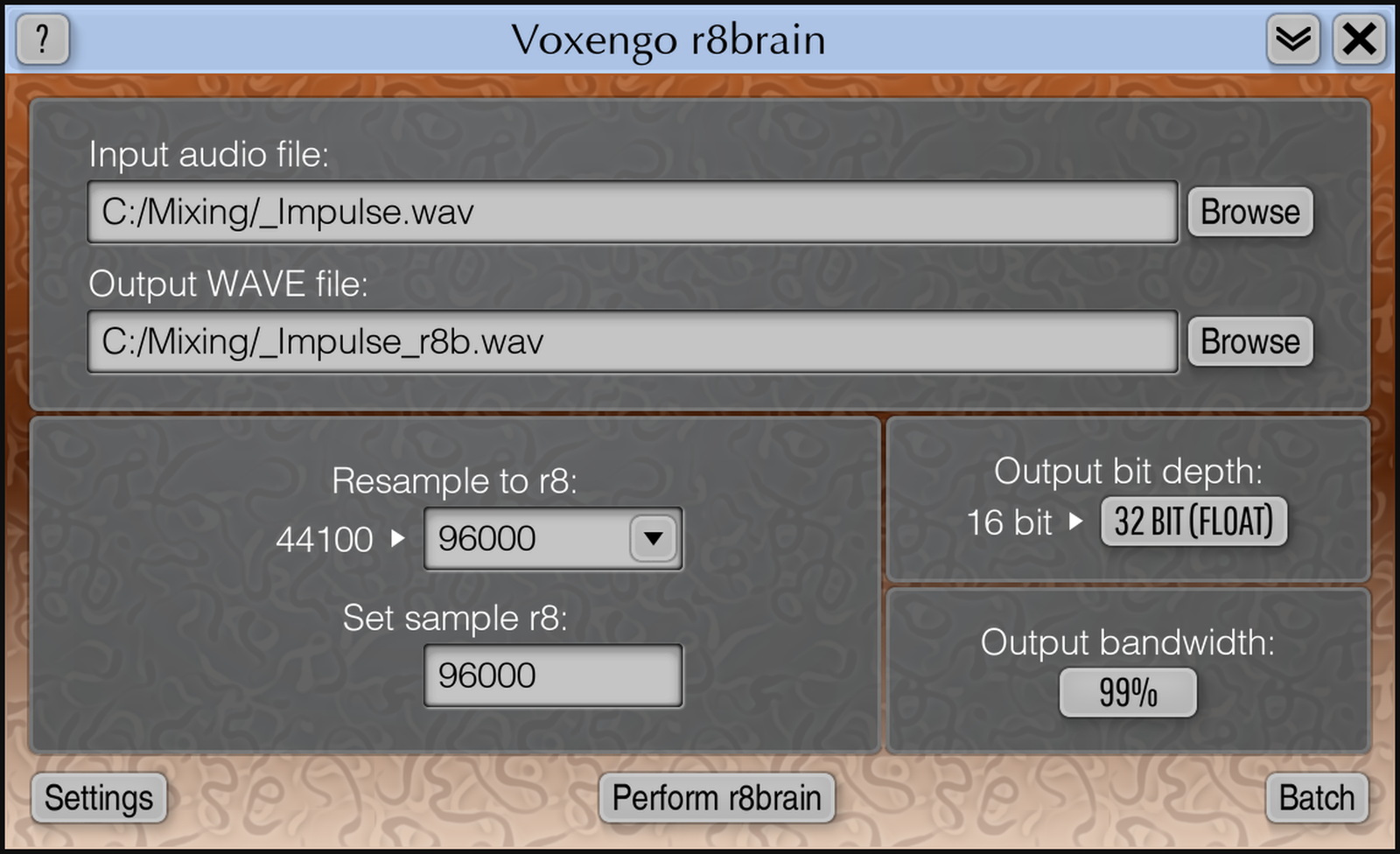 Voxengo r8brain