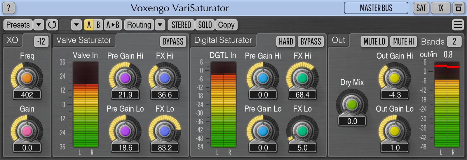 Voxengo VariSaturator screen shot