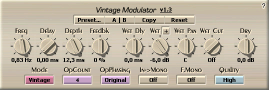 Voxengo Vintage Modulator