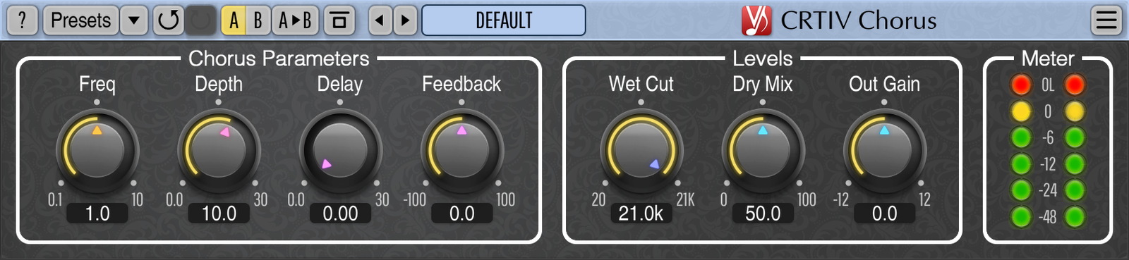 Voxengo CRTIV Chorus Screenshot