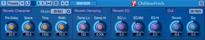 Voxengo OldSkoolVerb developer interface artwork
