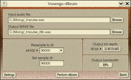 r8brain Screenshot