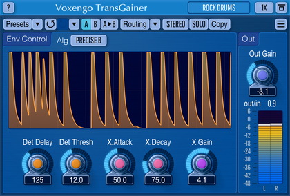 TransGainer Screenshot