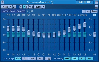 Marvel GEQ Screenshot