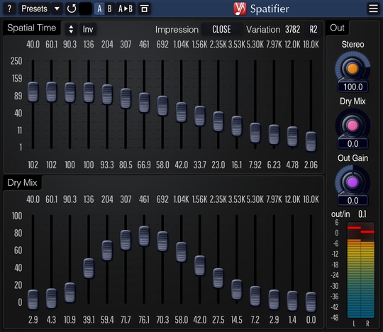Reverb Plugins, Spatial Imaging VST, VST3, AAX - Voxengo