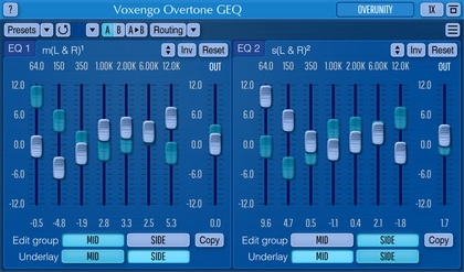 Overtone GEQ Screenshot