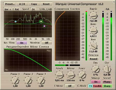 Voxengo Marquis Compressor VST 1.3 Screenshot