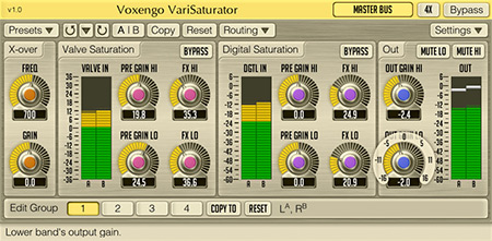 Voxengo VariSaturator 1.0 Screenshot