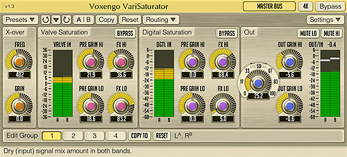 Voxengo VariSaturator 1.3 Screenshot