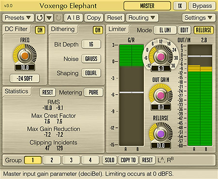Voxengo Elephant 3.0 Screenshot