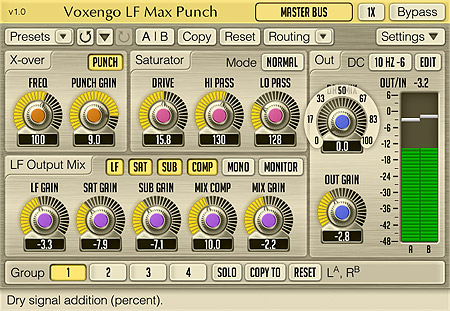 Voxengo LF Max Punch 1.0 Screenshot