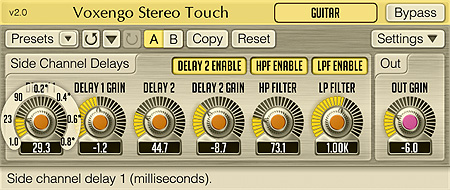Voxengo Stereo Touch 2.0 Screenshot
