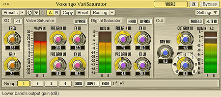 Voxengo VariSaturator 1.6 Screenshot