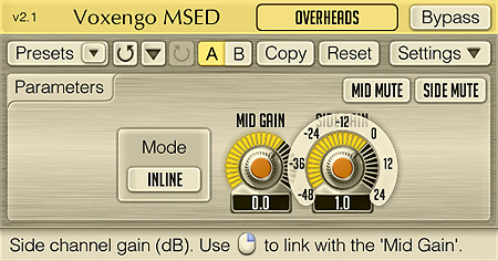 Voxengo MSED 2.1 Screenshot