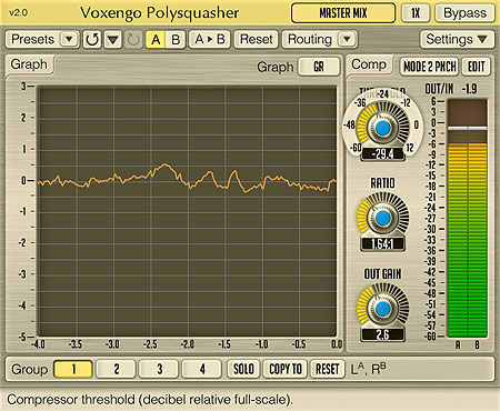 Voxengo Polysquasher 2.0 Screenshot