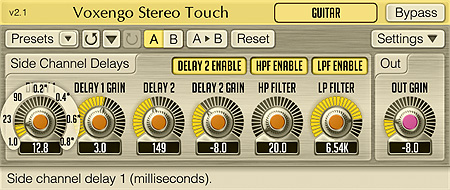 Voxengo Stereo Touch 2.1 Screenshot