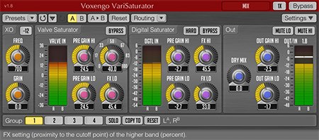 Voxengo VariSaturator 1.8 Screenshot