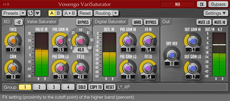 Voxengo VariSaturator 1.9 Screenshot