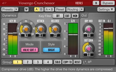 Voxengo Crunchessor 2.7 Screenshot