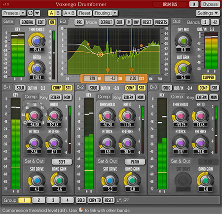 Voxengo Drumformer 1.0 Screenshot