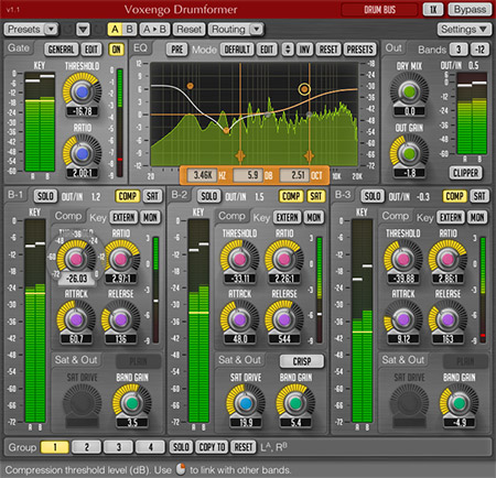Voxengo Drumformer 1.1 Screenshot