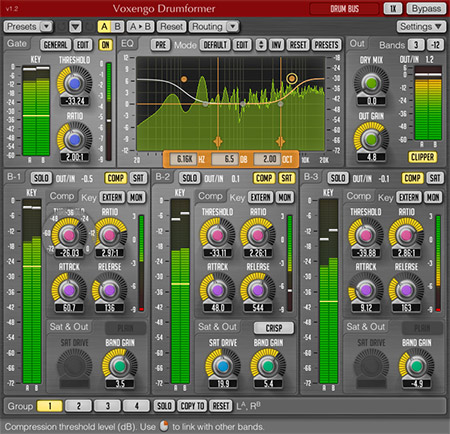 Voxengo Drumformer 1.2 Screenshot