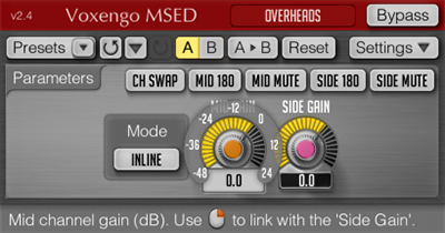 Voxengo MSED 2.4 Screenshot