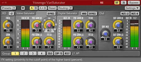 Voxengo VariSaturator 1.10 Screenshot