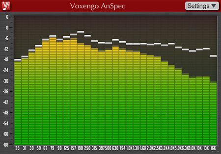 Voxengo AnSpec 1.1 Screenshot