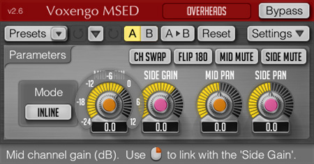 Voxengo MSED 2.6 Screenshot