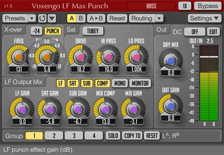 Voxengo LF Max Punch 1.5 Screenshot