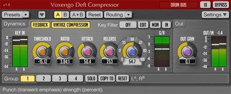 Voxengo Deft Compressor 1.5 Screenshot