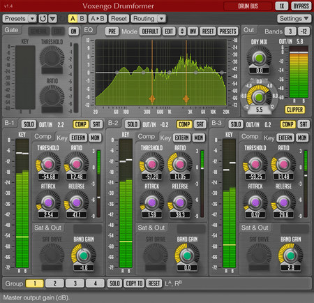 Voxengo Drumformer 1.4 Screenshot