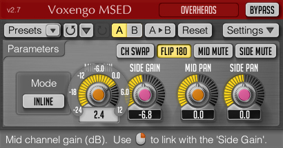 Voxengo MSED 2.7 Screenshot