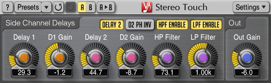 Voxengo Stereo Touch 2.8 Screenshot