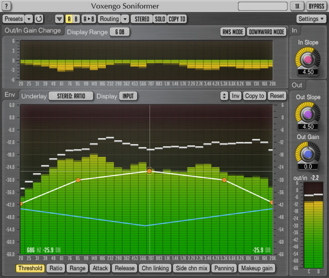 Voxengo Soniformer 3.6 Screenshot