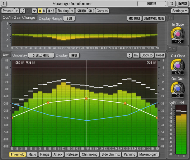 Voxengo Soniformer 3.7 Screenshot