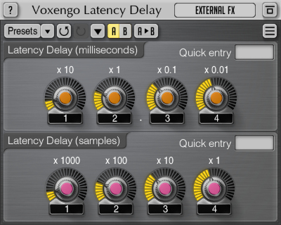 Voxengo Latency Delay 2.4 Screenshot
