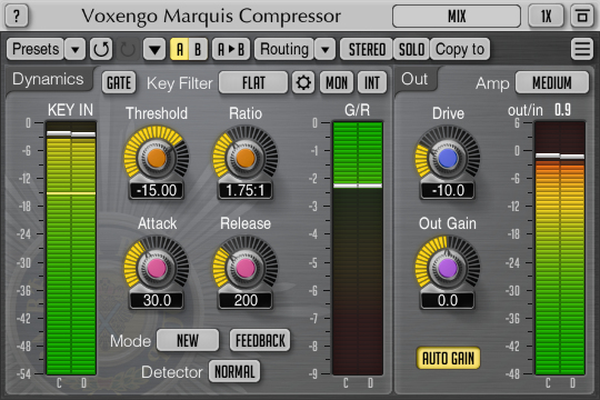 Voxengo Marquis Compressor 2.0 Screenshot