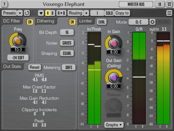 Voxengo Elephant 4.5 Screenshot