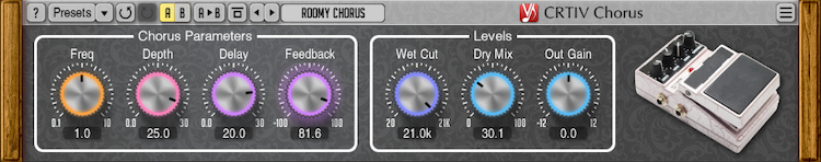 Voxengo CRTIV Chorus 1.0 Screenshot