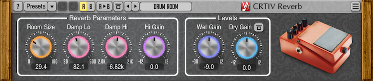 Voxengo CRTIV Reverb 1.0 Screenshot