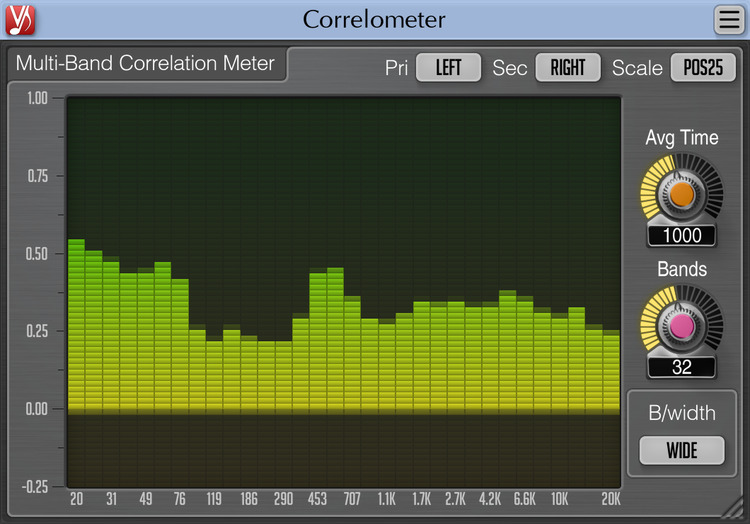 Voxengo Correlometer 1.0 Screenshot
