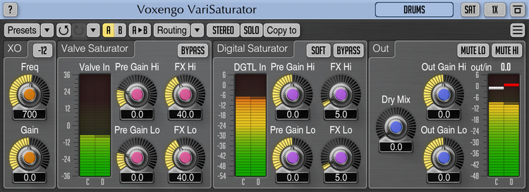 Voxengo VariSaturator 1.12 Screenshot