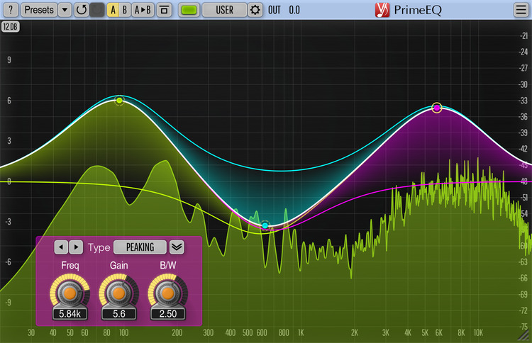 Voxengo PrimeEQ 1.4 Screenshot